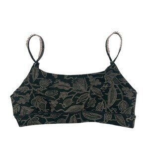 The Upside Women’s Size M Green Batik Natacha Sports Bra